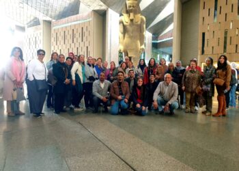 A Unique Trip for Members of the Automobile and Touring Club of Egypt to the Grand Egyptian Museum
