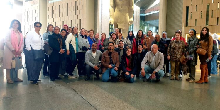 A Unique Trip for Members of the Automobile and Touring Club of Egypt to the Grand Egyptian Museum