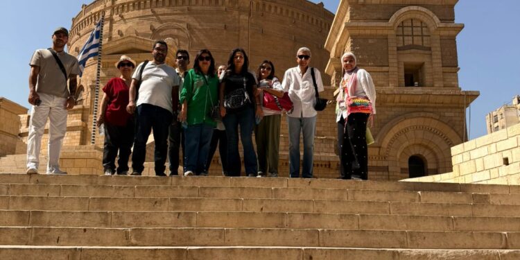 Trip of the Automobile and Touring Club of Egypt to the National Museum of Egyptian Civilization and Old Cairo