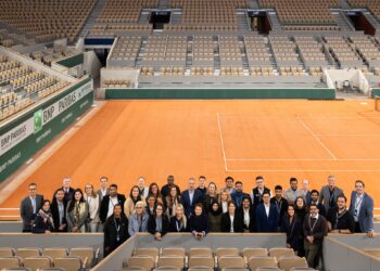 FIA University Advanced Leadership Programme Participants Visit Roland-Garros with the French Tennis Federation