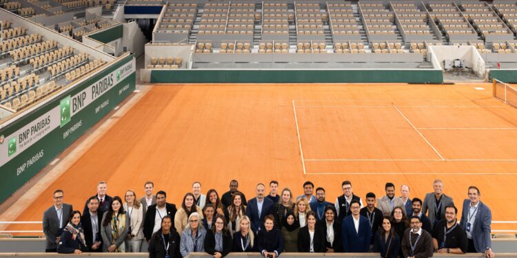 FIA University Advanced Leadership Programme Participants Visit Roland-Garros with the French Tennis Federation