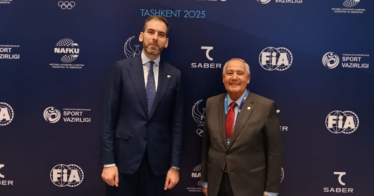 Mohamed Askar Represents the Automobile & Touring Club of Egypt at the FIA Meetings in Tashkent