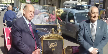 فورد 1924.. سيارة من عمر النادى تحكى الحكاية