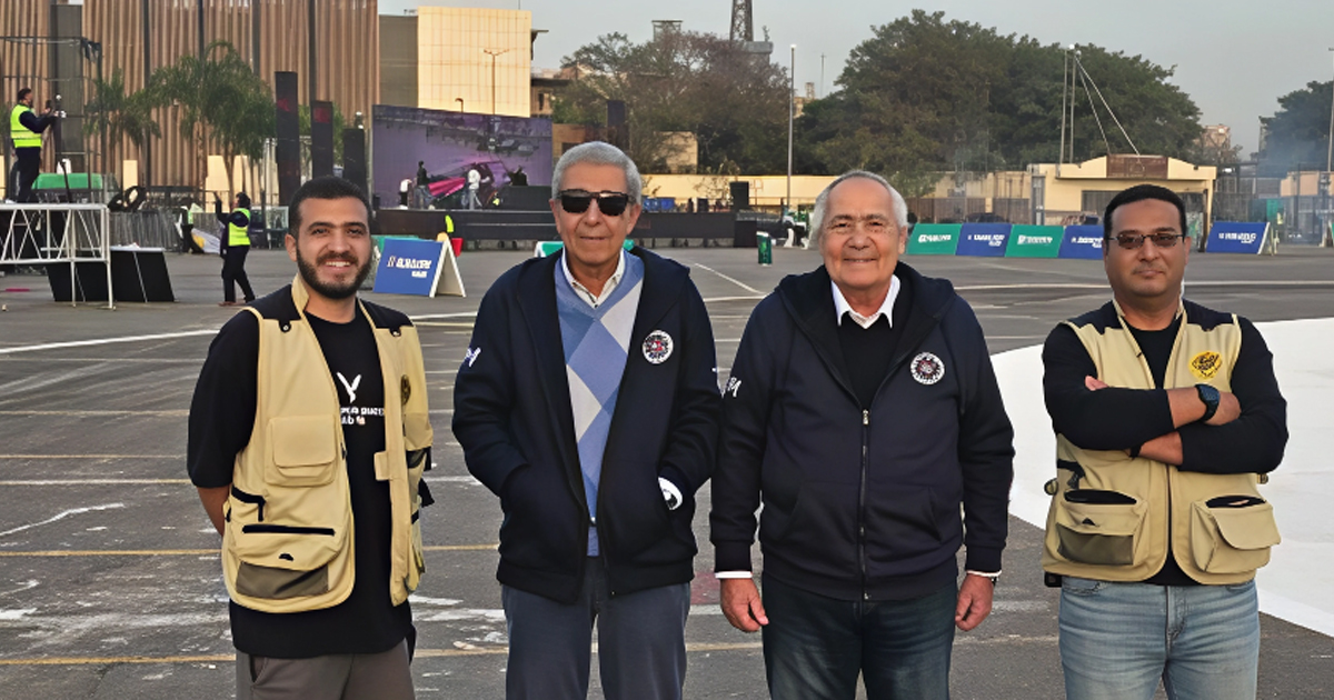 Automobile and Touring Club of Egypt Team Participates in Drift and Speed Races and Stance Car Show at Cairo Stadium