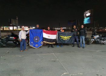 مسيرة مصر أمنه بالدرجات النارية الي شرم الشيخ ونويبع (4)